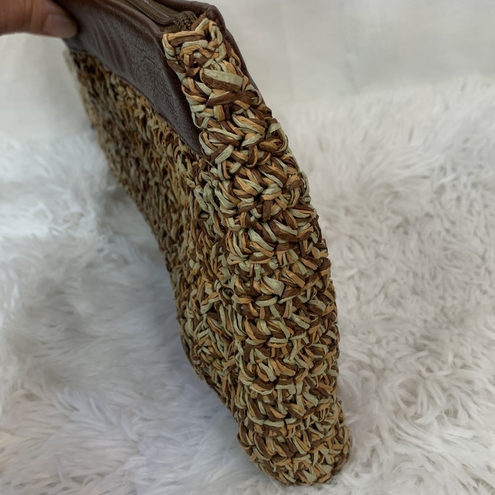 Cappelli Straworld Woven Clutch- NWT - Picture 7 of 12